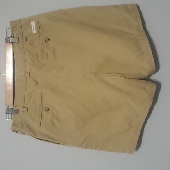 Daniel CREMIEUX COLLECTION Shorts mens Size 34 Tan Pleated Shorts - Picture 5 of 7